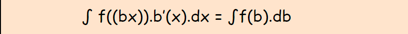 Substitution Rule of integral